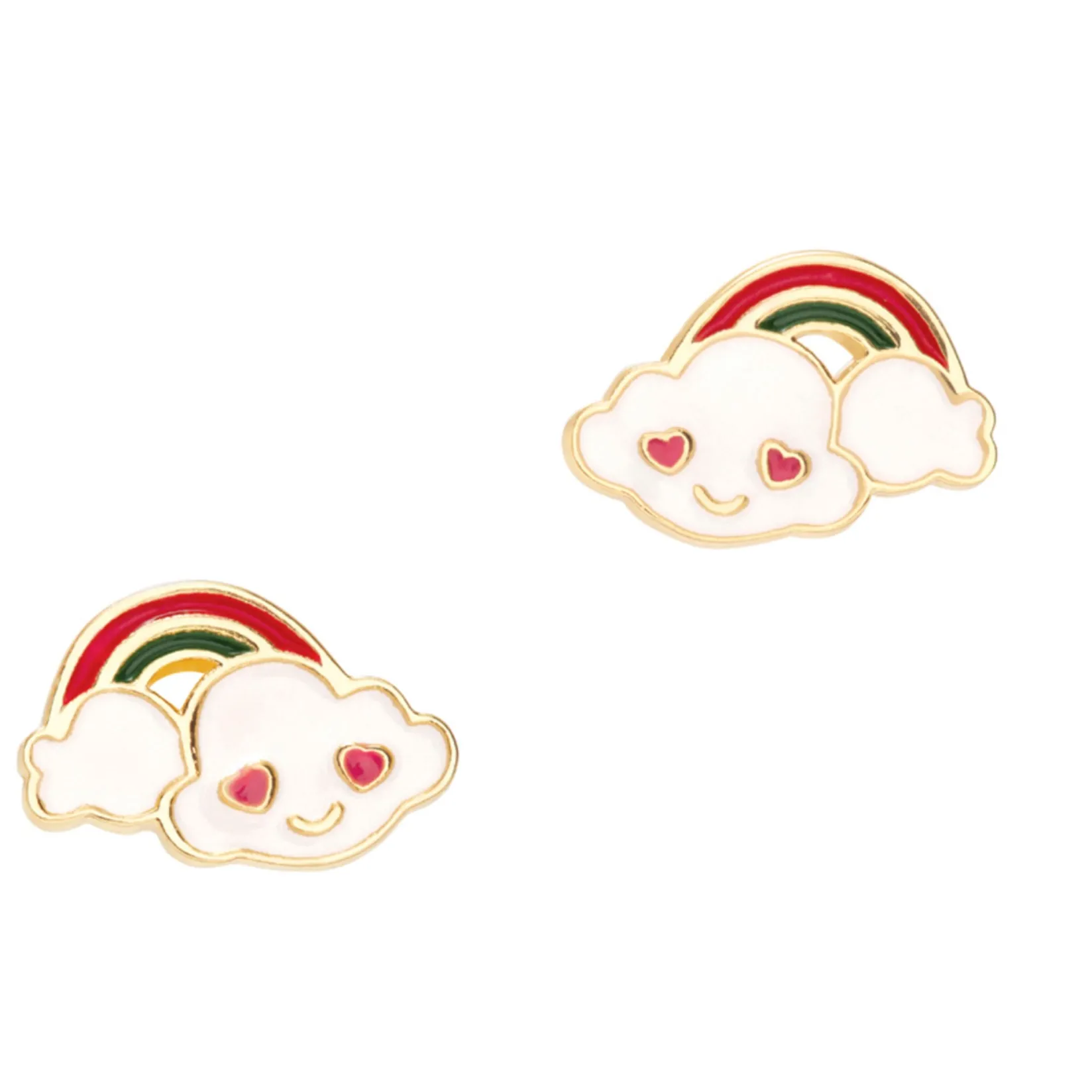 Best Charming Whimsy Necklace and Earring Gift Set - Cloud Luvs Rainbow Teething Toys