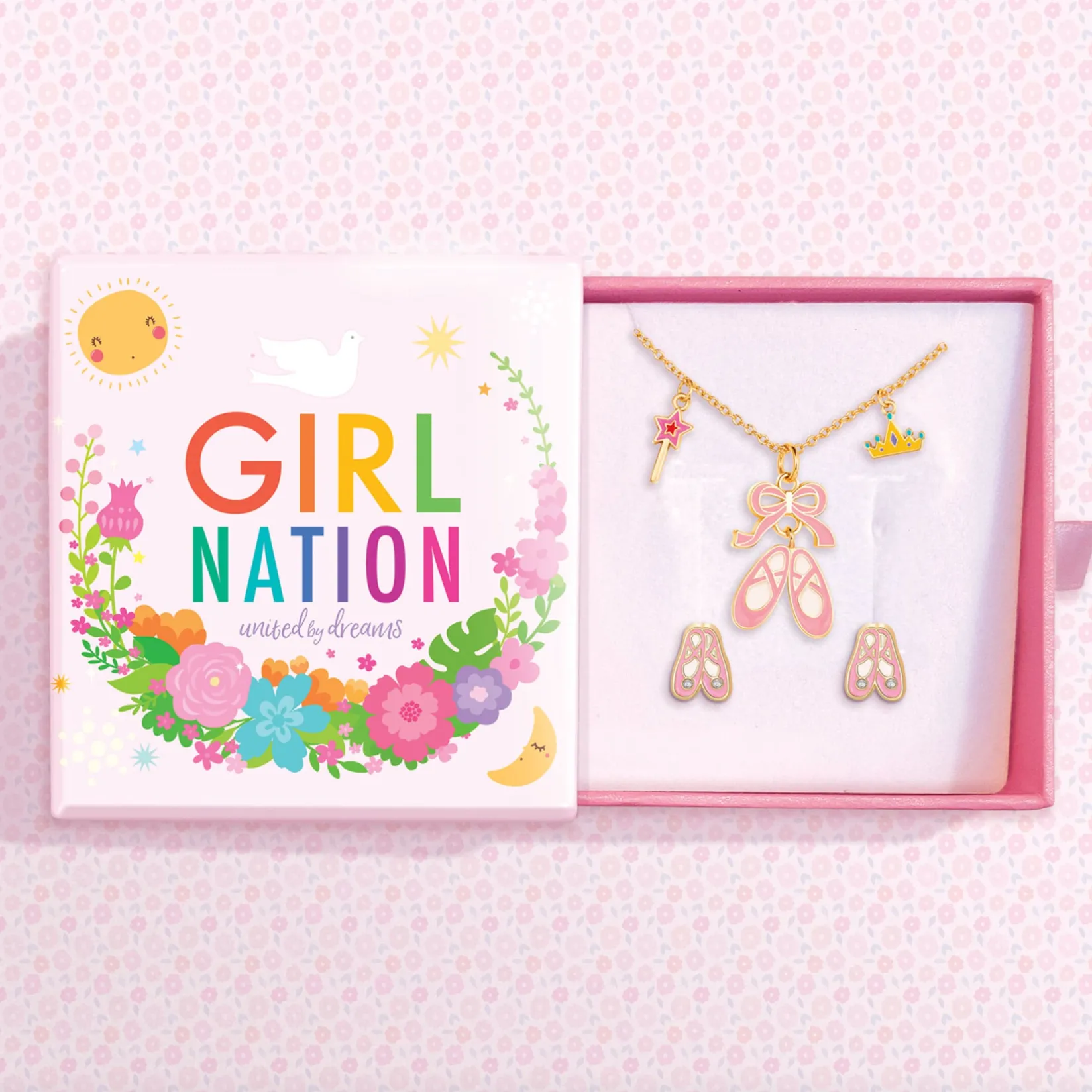 Online Charming Whimsy Necklace and Earring Gift Set - Ballet Shoes Teething Toys