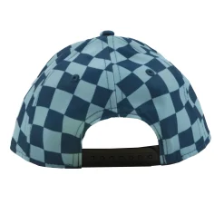 Hats And Caps>Nano Checkered Cap 2-8 Teal