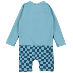 Discount Checkered Uv Ls Swimsuit 2-4 Kids/BOY Swimsuits