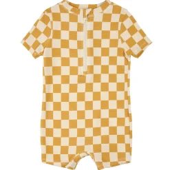 Clearance Checkered UV Swimsuit 0-24m BOY Swimsuits