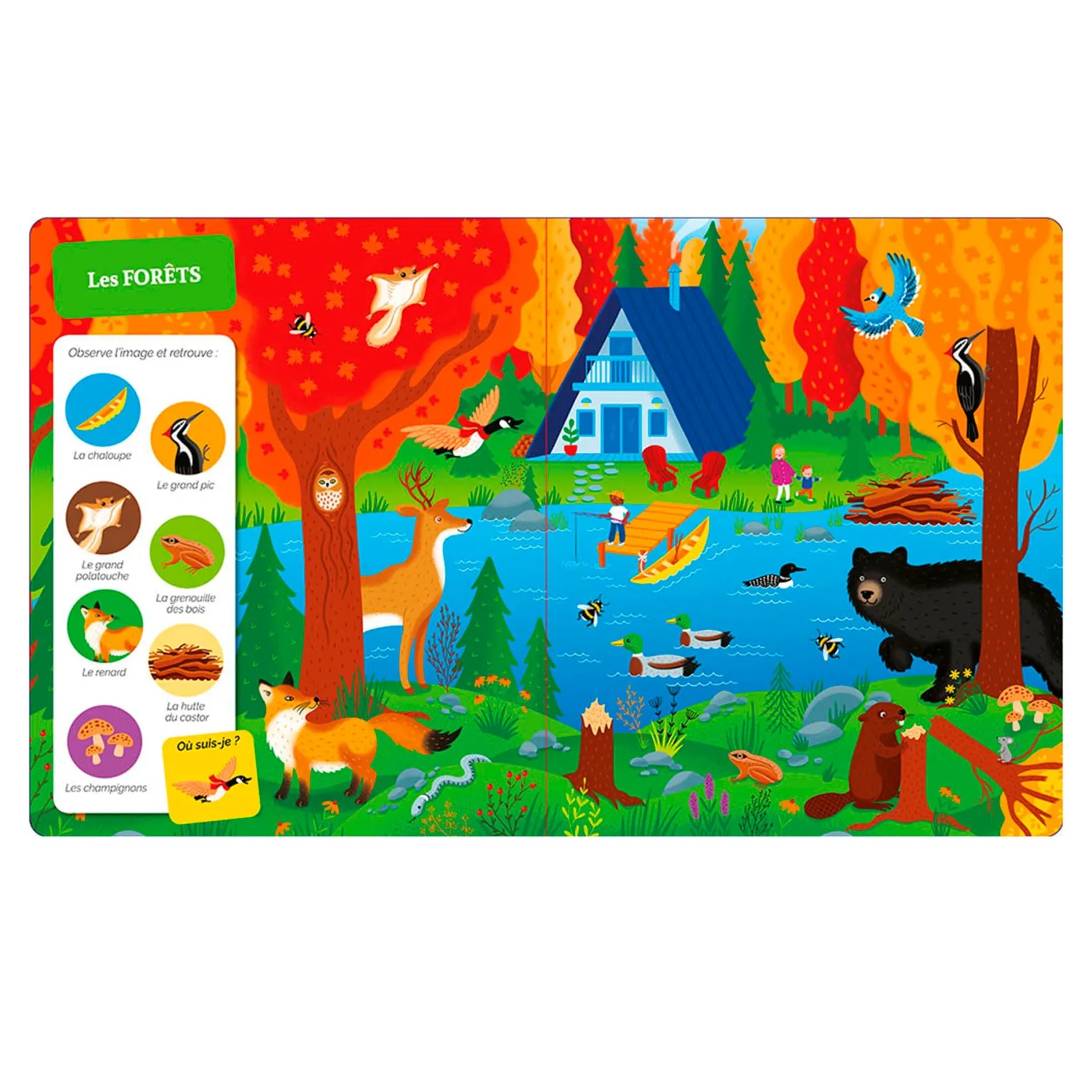 Best Cherche Et Trouve - La Nature Quebec Books|2 Years And Over