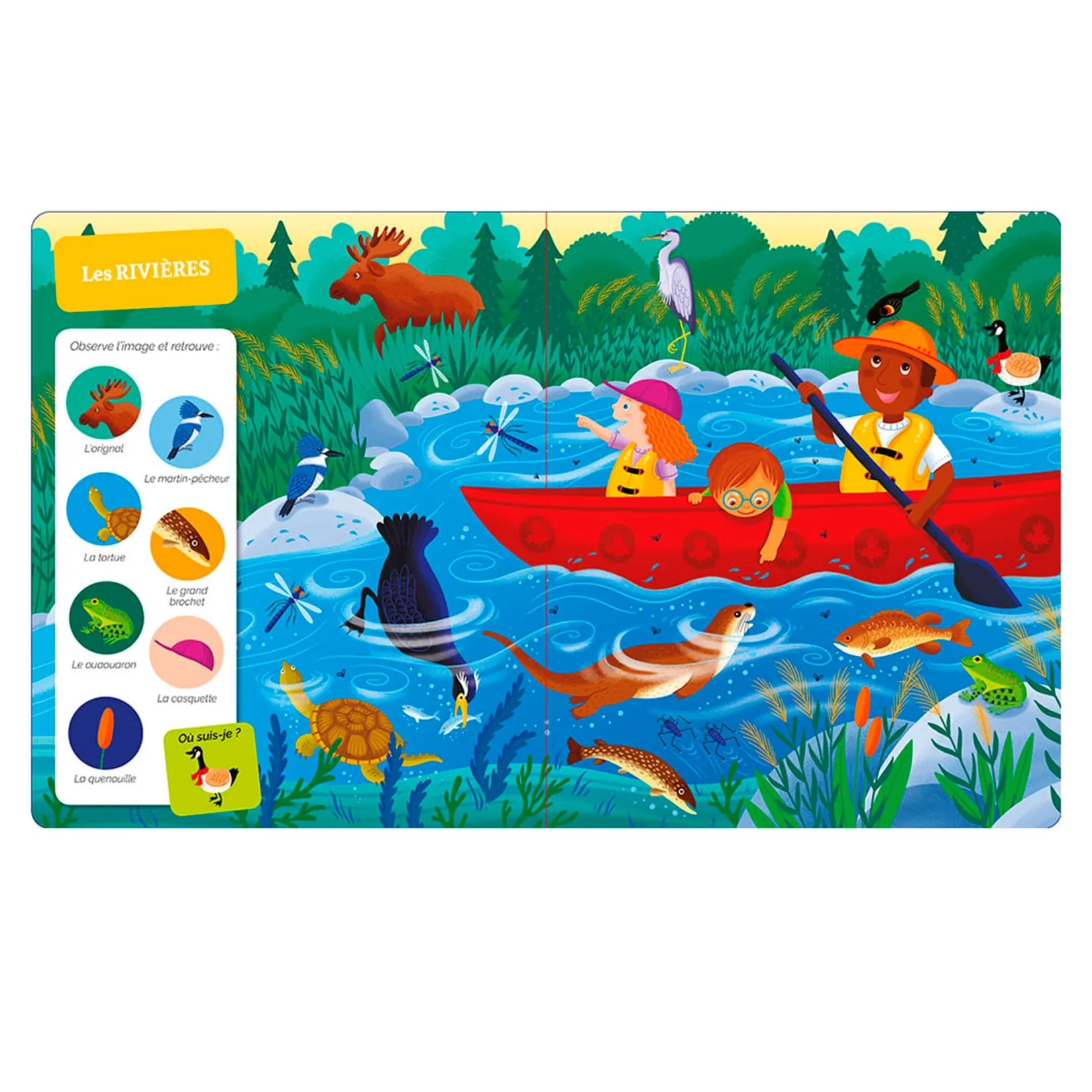 Best Cherche Et Trouve - La Nature Quebec Books|2 Years And Over