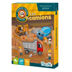Board Games>Placote Cherche, trouve et découvre : les camions