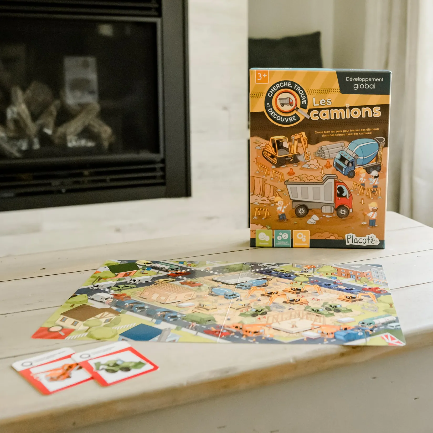 Board Games>Placote Cherche, trouve et découvre : les camions
