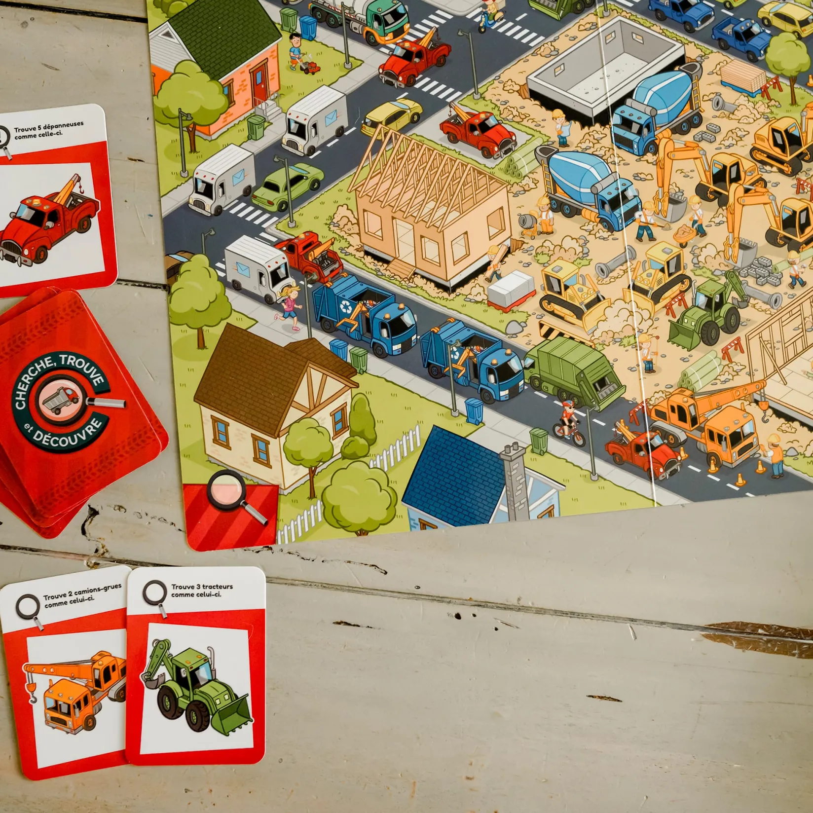 Board Games>Placote Cherche, trouve et découvre : les camions