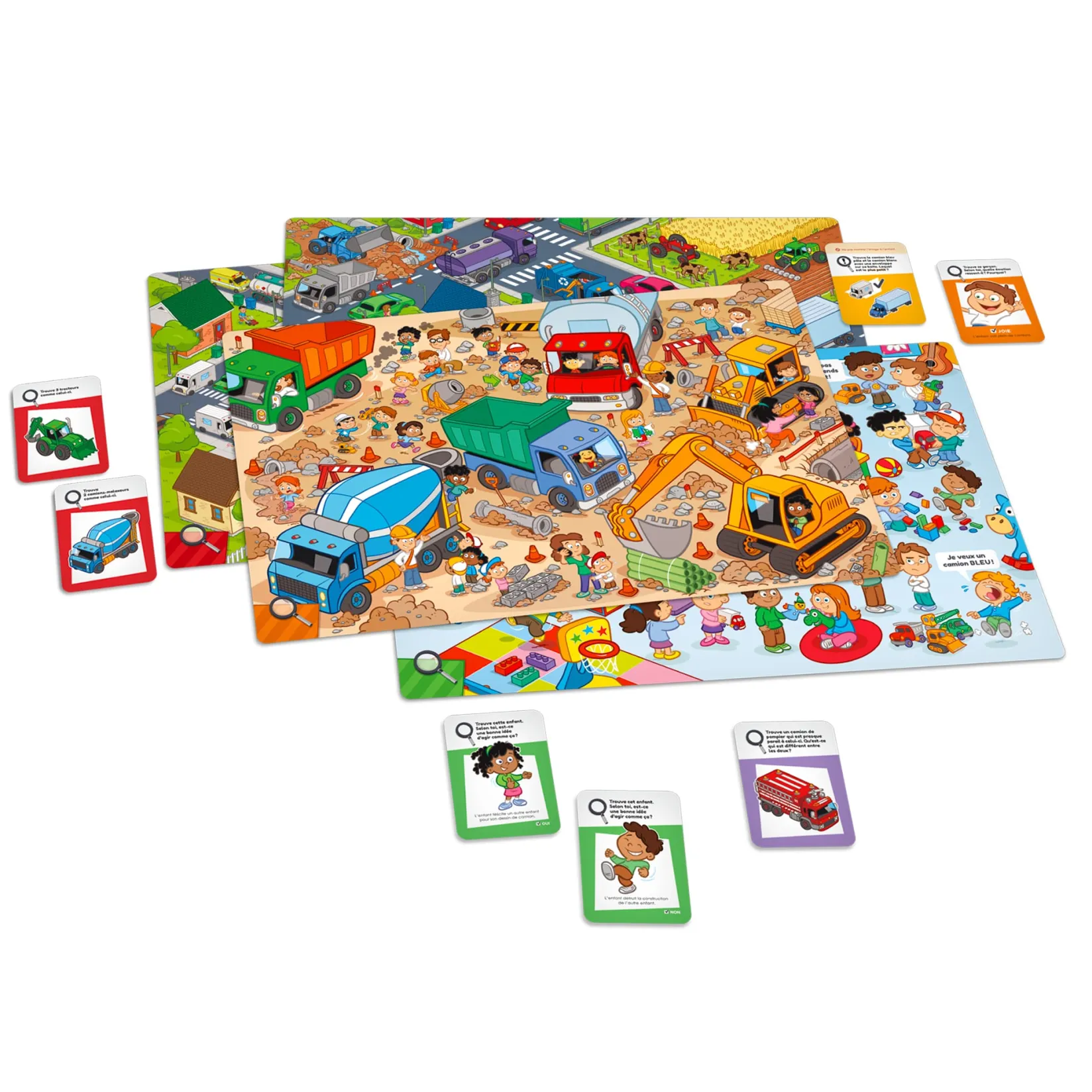 Board Games>Placote Cherche, trouve et découvre : les camions