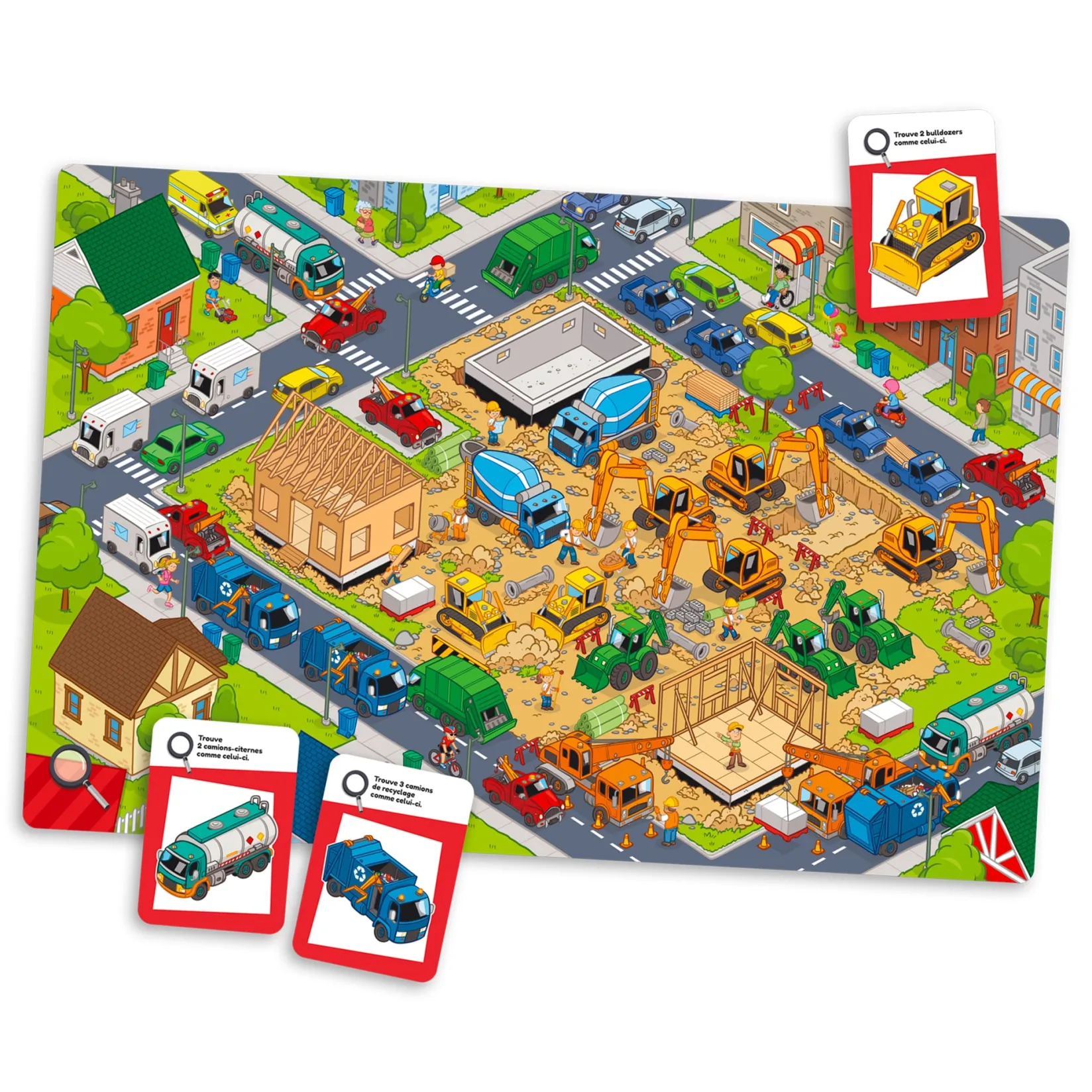 Board Games>Placote Cherche, trouve et découvre : les camions