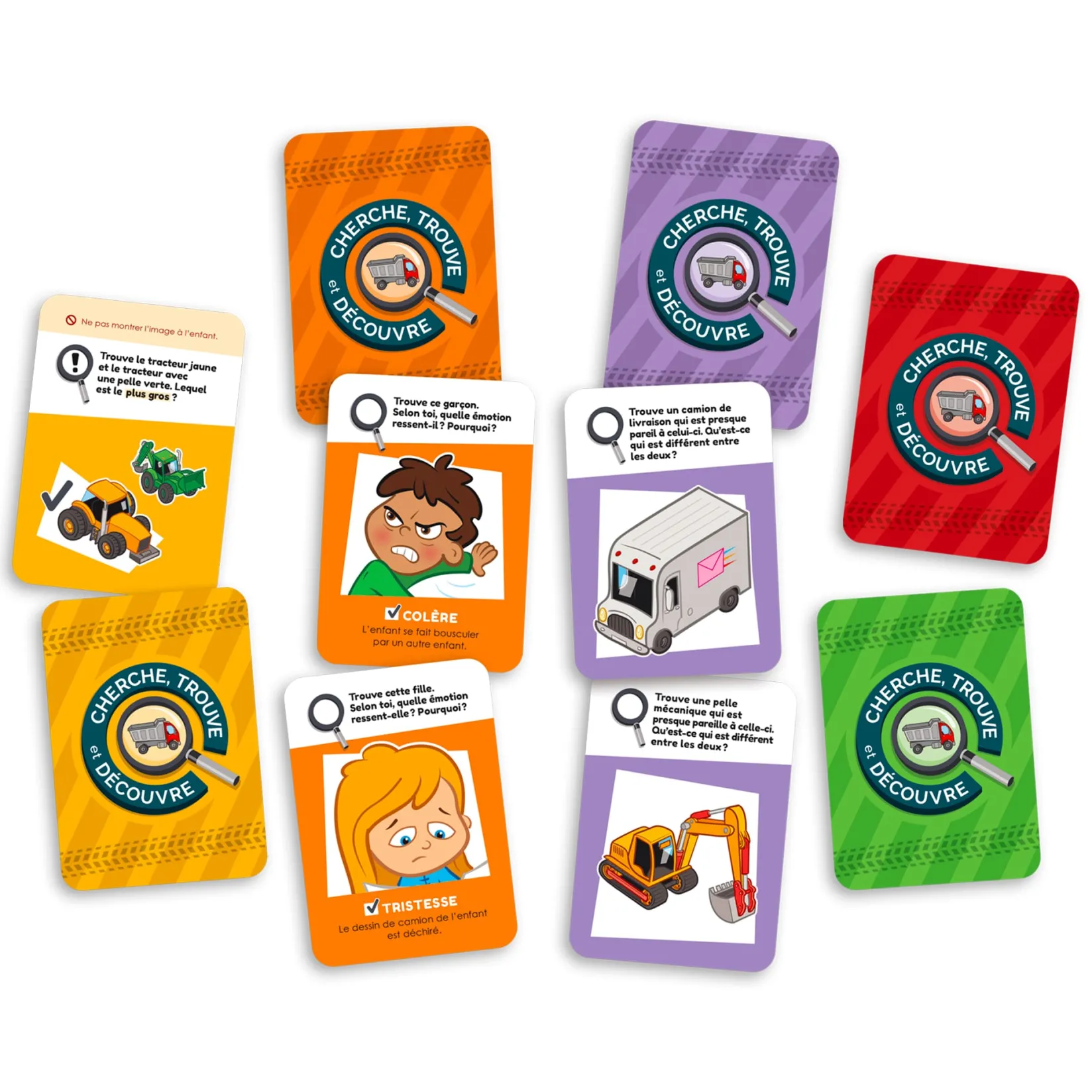 Board Games>Placote Cherche, trouve et découvre : les camions