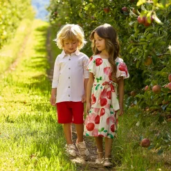 Online Cherries Dress 2-8y Kids Dresses & Rompers