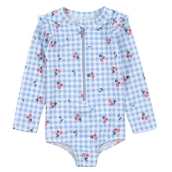 Swimsuits>Nano Cherries Swimsuit 12-24m Blue