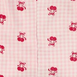 Cherries Vichy Blouse 7-14y Kids Tops