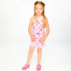 Cherry Check Tank Top 3-6 Kids Tops