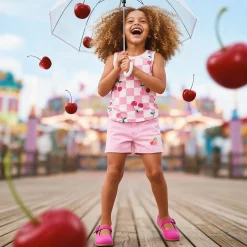 Cherry Check Tank Top 3-6 Kids Tops