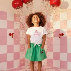 Online Cherry Cupcake T-shirt 7-10 Kids Tops