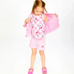 Outlet Cherry Denim Short 3-6 Kids Shorts & Bermuda