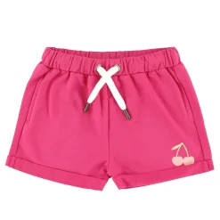 Shorts & Bermuda>Camp by Birdz Cherry Sweatshort 2-8y Fuchsia