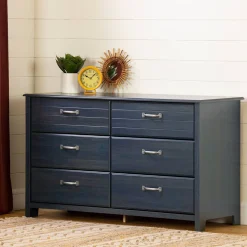 Best Chest with 6 Drawers Asten - Blueberry Storage Furniture
