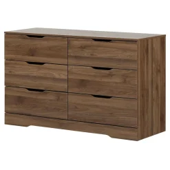 Best Chest with 6 Drawers Holland - Noyer Naturel Storage Furniture