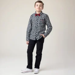 Discount Chic Plaid Shirt 2-12 Kids/BOY Tops