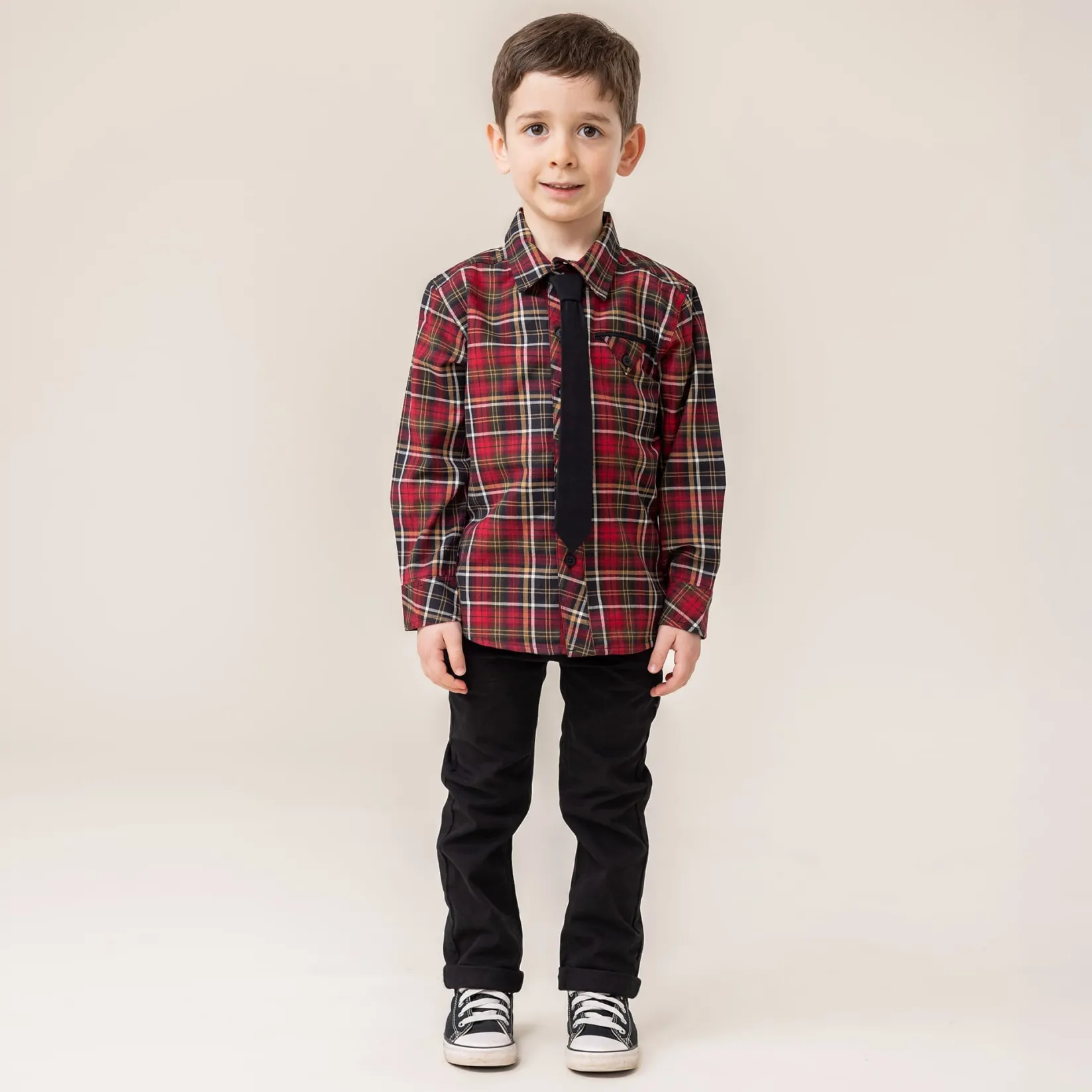 Best Chic Plaid Shirt 2-12 Kids/BOY Tops