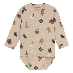 Best Christmas Aop Bodysuit 6-24m BOY Tops|Tops