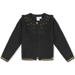 Fleeces And Sweatshirts|Tops>Deux par Deux Christmas Cardigan 3-6 Black