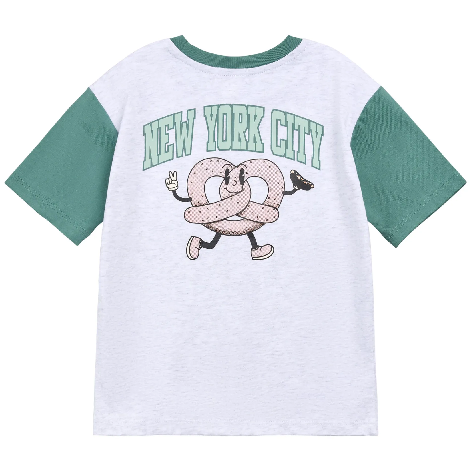 Tops>Miles City Bretzel T-shirt 3-6y Grey