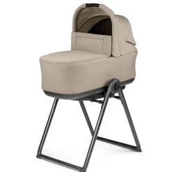Strollers|Strollers & Trailers>Peg Perego City Loop Bassinet with Stand - Vanilla