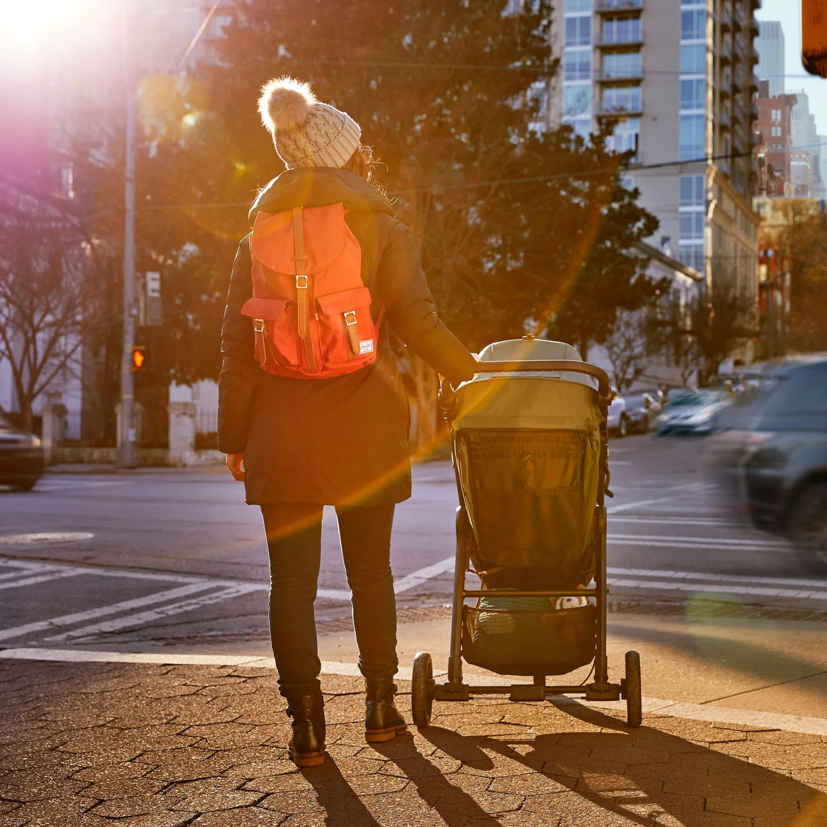 Online City Mini GT2 Single Stroller - Stone Grey Kids Strollers|Strollers & Trailers