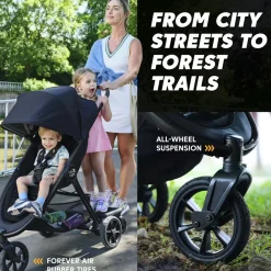 Best City Mini GT3 Stroller - Frosted Ivory/Black Kids Strollers|Strollers & Trailers