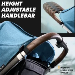 Best City Mini GT3 Stroller - Frosted Ivory/Black Kids Strollers|Strollers & Trailers