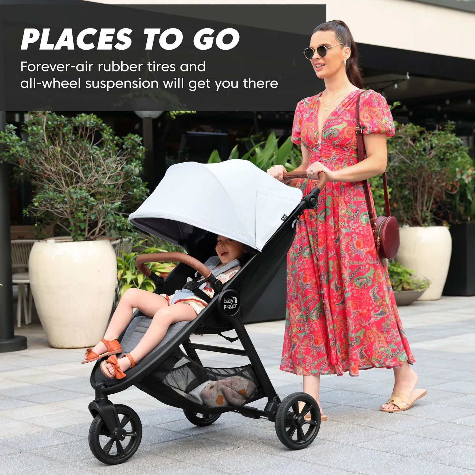Strollers|Strollers & Trailers>Baby Jogger City Mini GT2 Stroller Eco Collection - Fog