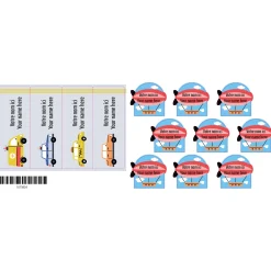 Personalized Name Labels|Personalized Name Labels>Clement - Impressions Classical Name Labels - Transport