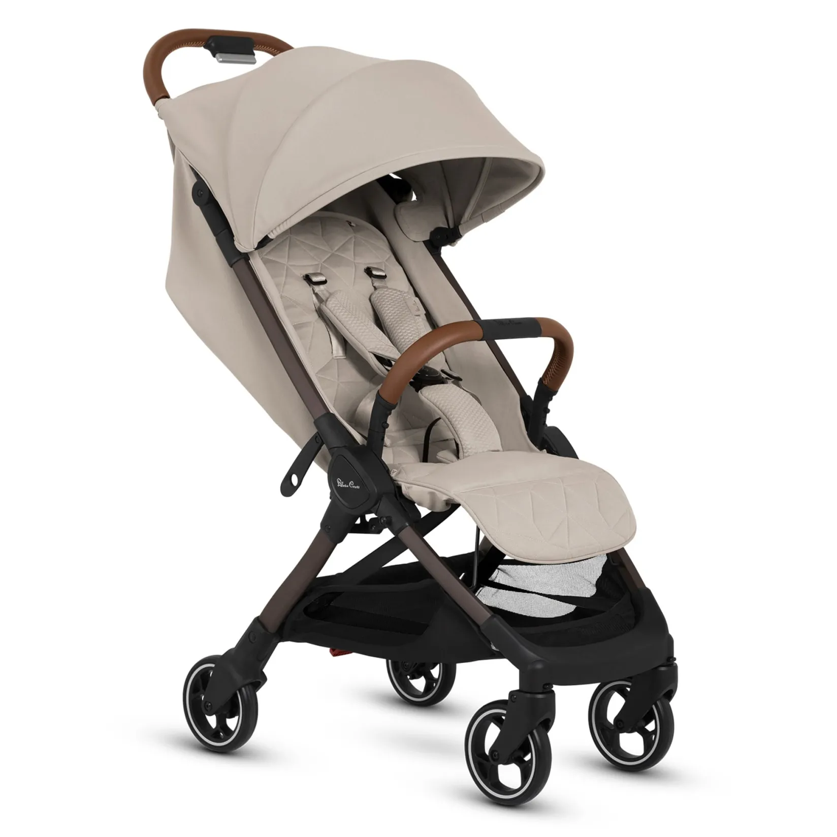Strollers|Strollers & Trailers>Silver Cross Clic Stroller - Latte