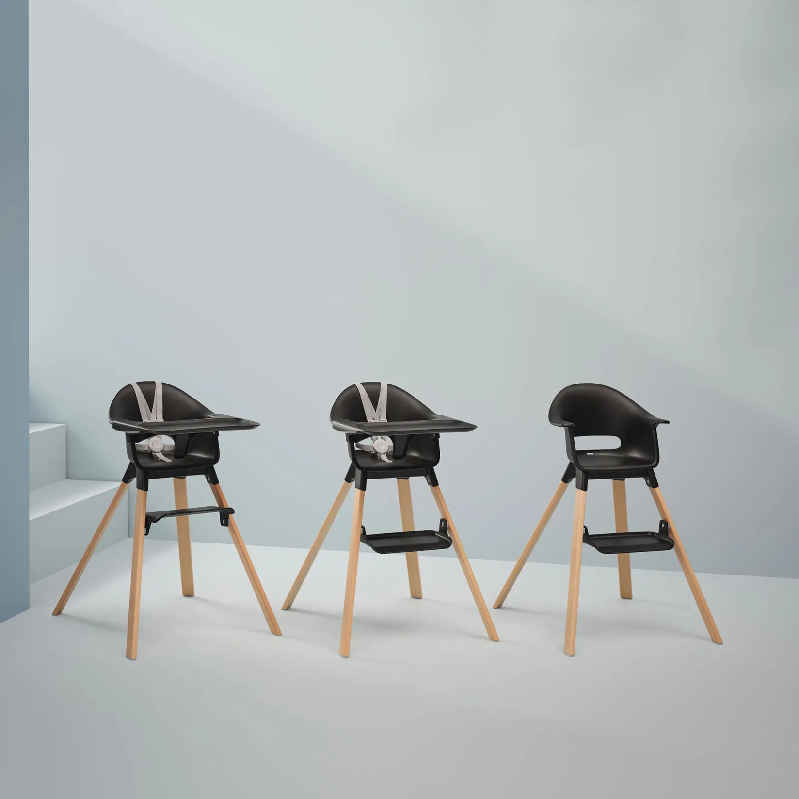 High Chairs & Booster Seats|High Chairs & Booster Seats>Stokke Clikk High Chair - Black