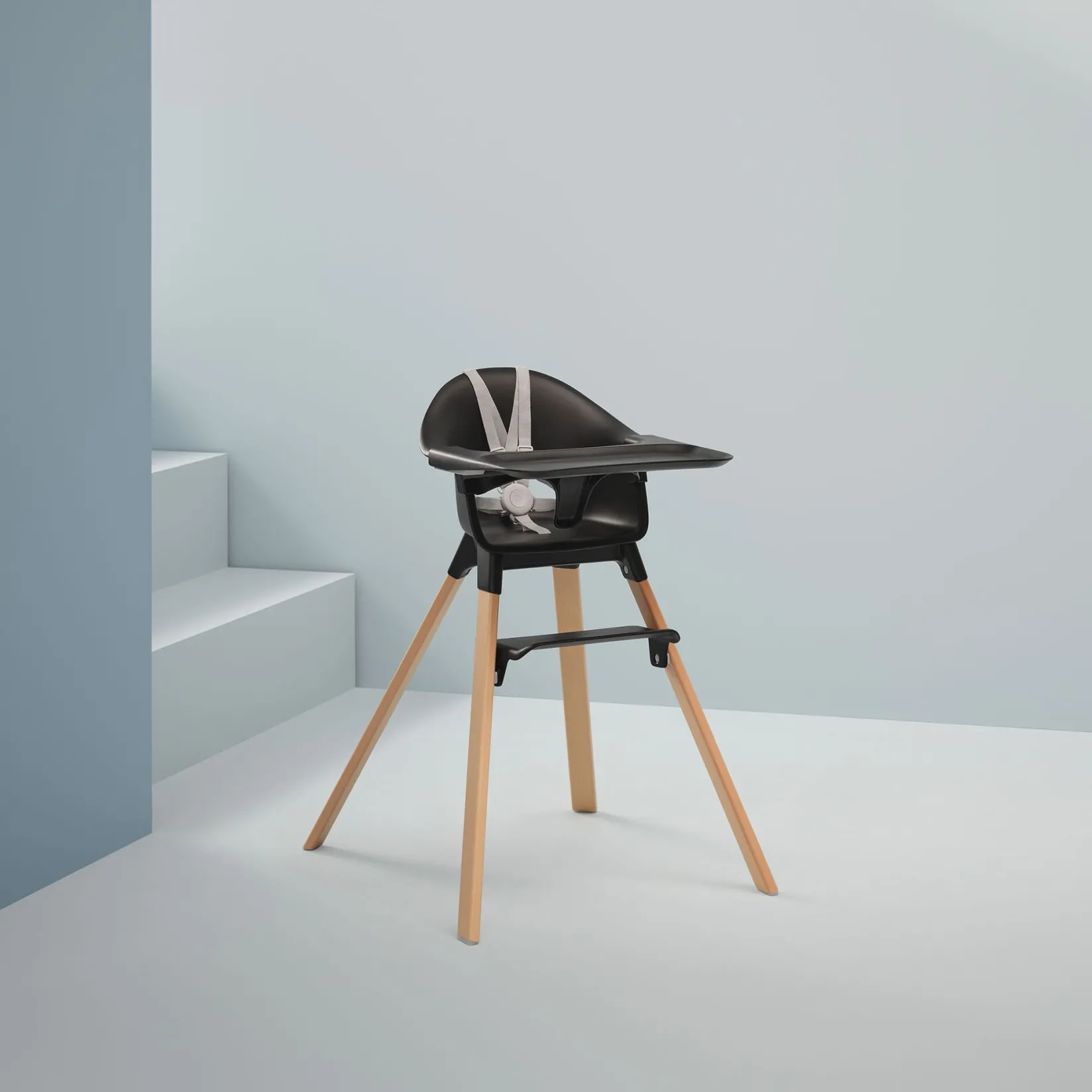 High Chairs & Booster Seats|High Chairs & Booster Seats>Stokke Clikk High Chair - Black
