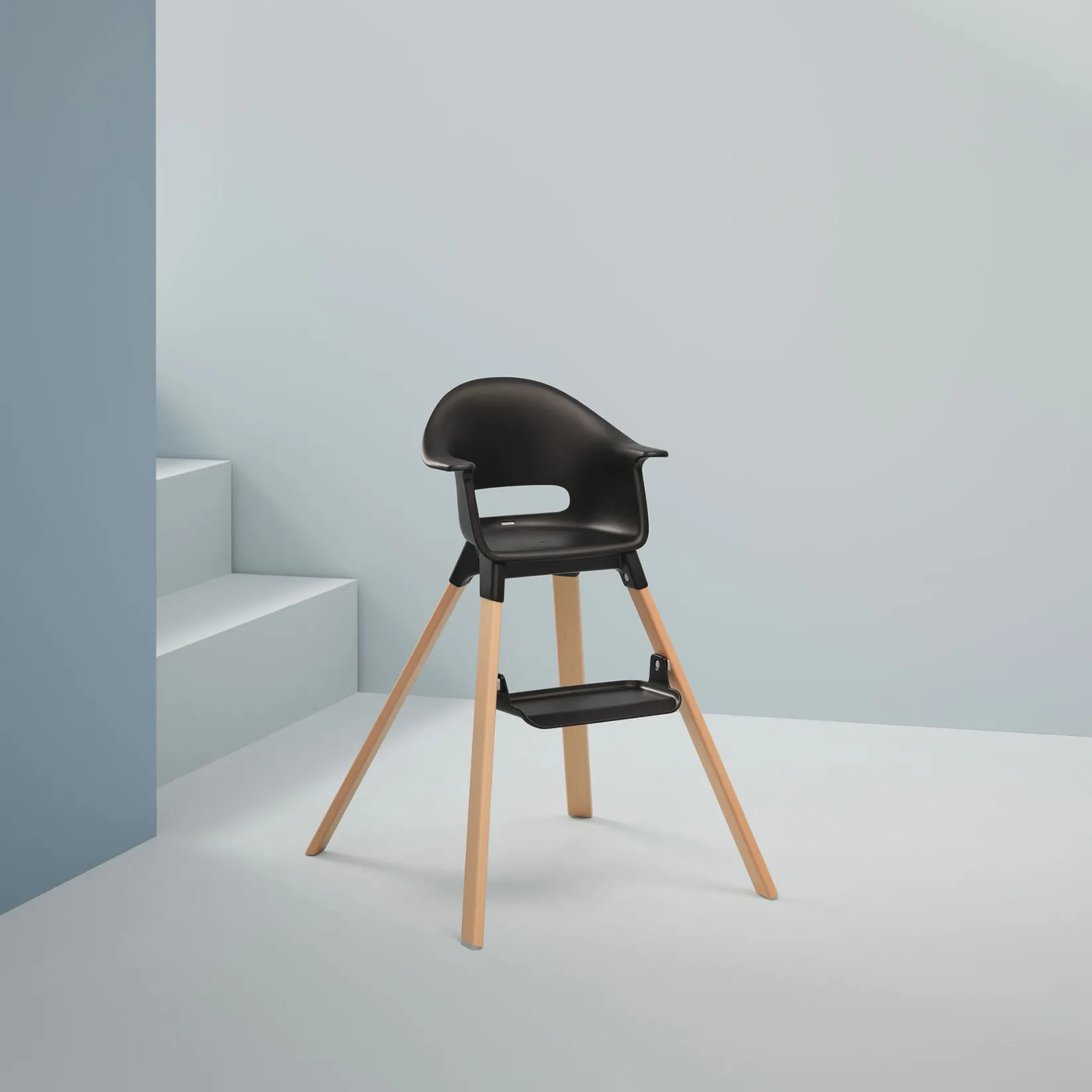 High Chairs & Booster Seats|High Chairs & Booster Seats>Stokke Clikk High Chair - Black