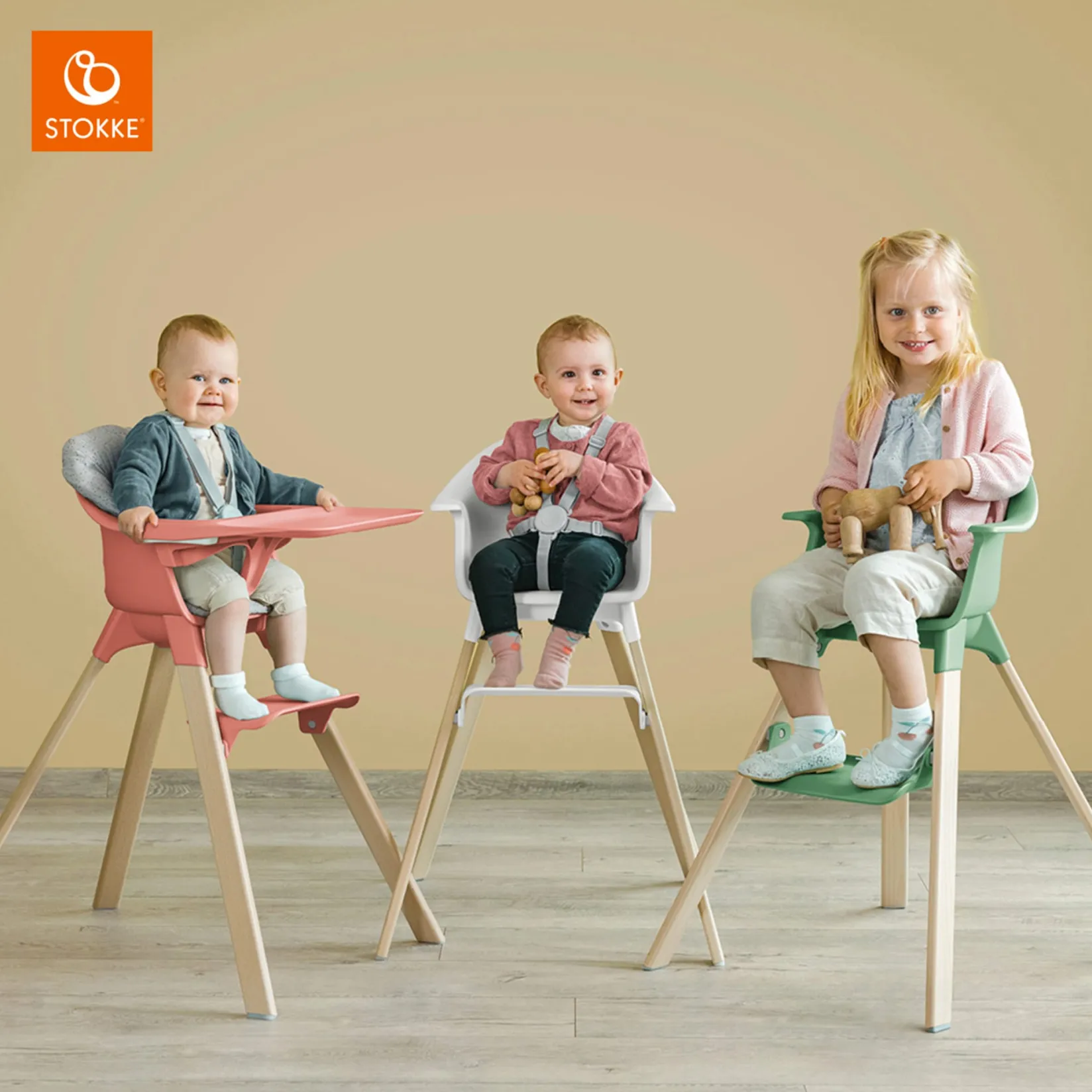 Clikk High Chair - Cloud Grey High Chairs & Booster Seats|High Chairs & Booster Seats