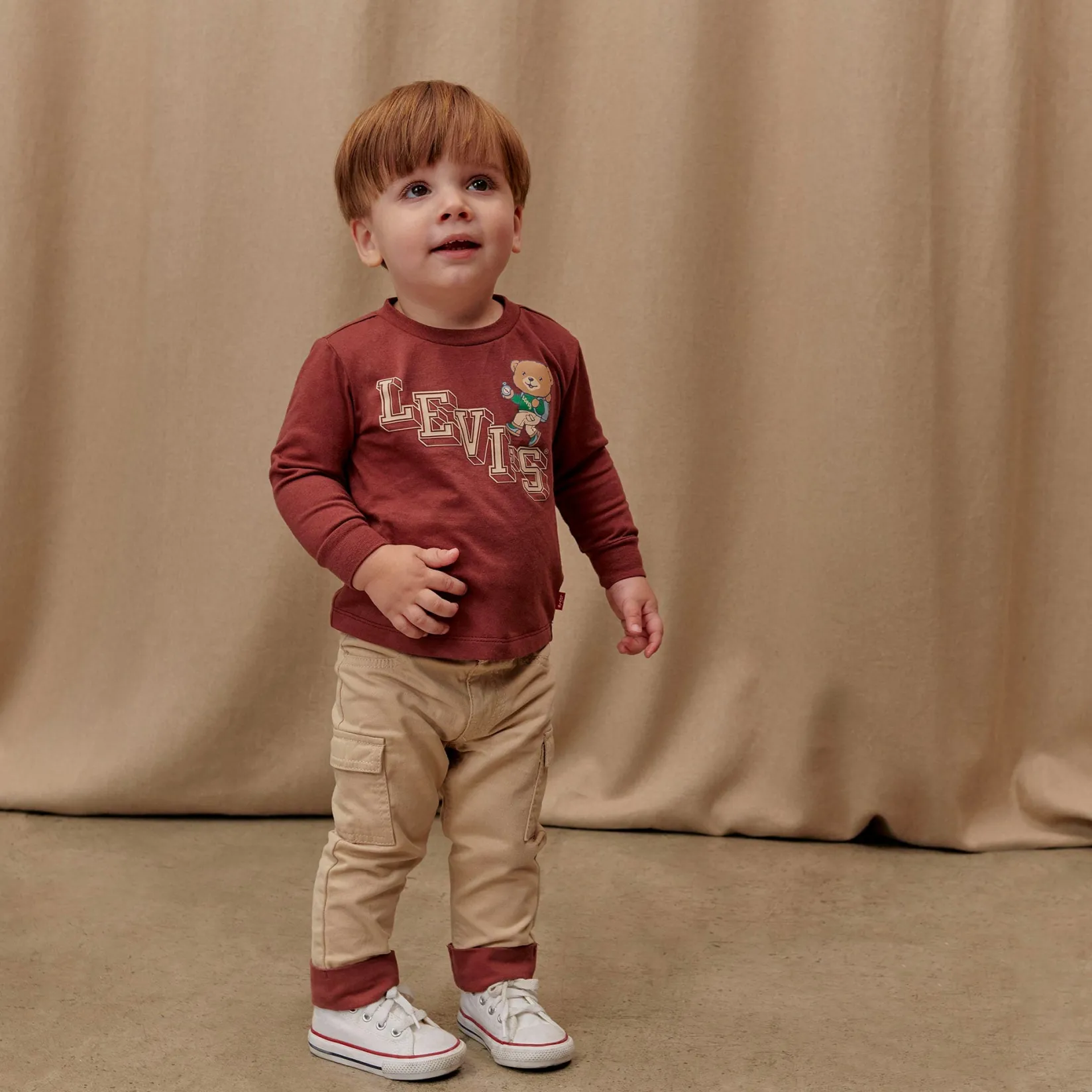 Outfit Sets>Levis Climbing Levi's Two Pieces Set 12-24m Red