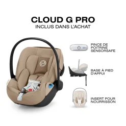 Discount Cloud G Pro Car Seat - Almond Beige Kids Car Seats & Booster Seats|Car Seats