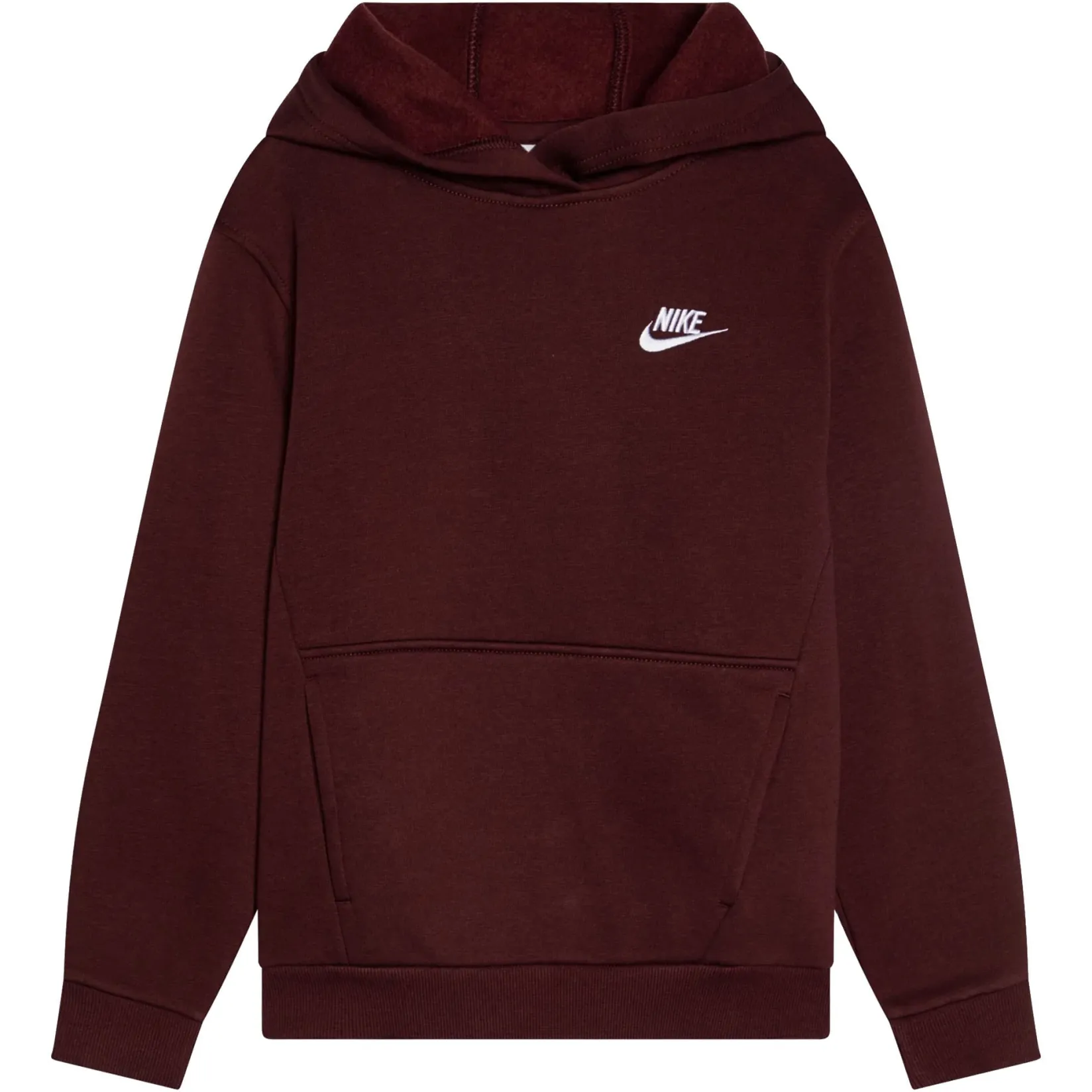 Sportswear|Fleeces And Sweatshirts>Nike Club Fleece Crew 7-16y Burgundy