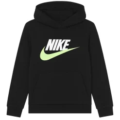 Sportswear|Fleeces And Sweatshirts>Nike Club Fleece Hoodie 8-16y Noir