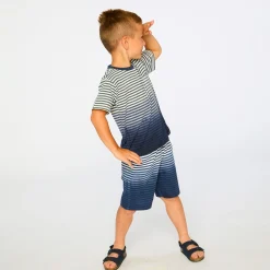 Clearance Coastal Stripes T-shirt 3-6 Kids/BOY Tops