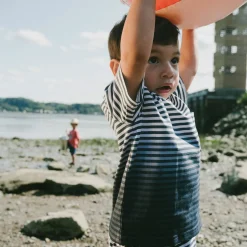 Clearance Coastal Stripes T-shirt 3-6 Kids/BOY Tops