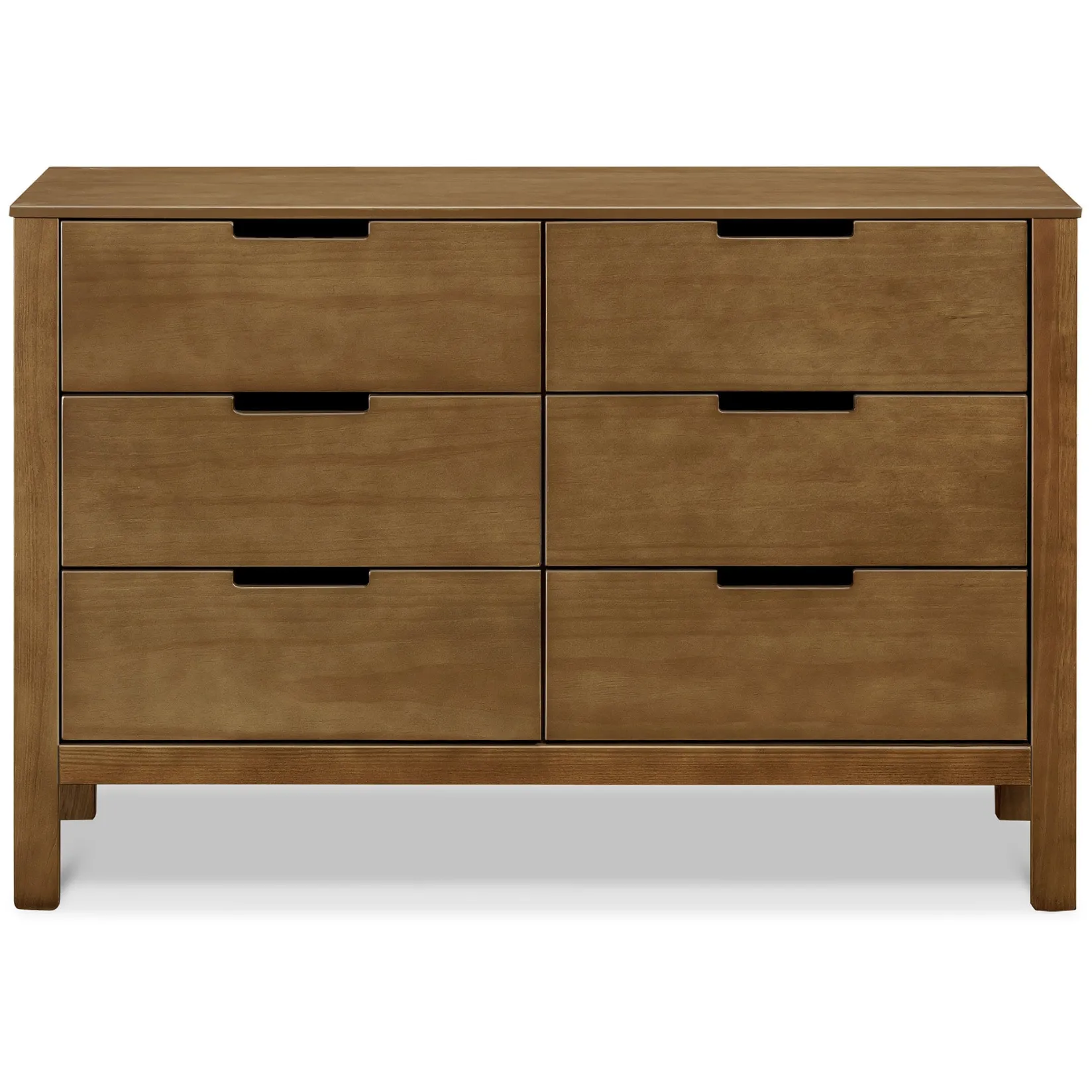 Storage Furniture>DaVinci Colby 6-Drawer Double Dresser - Walnut