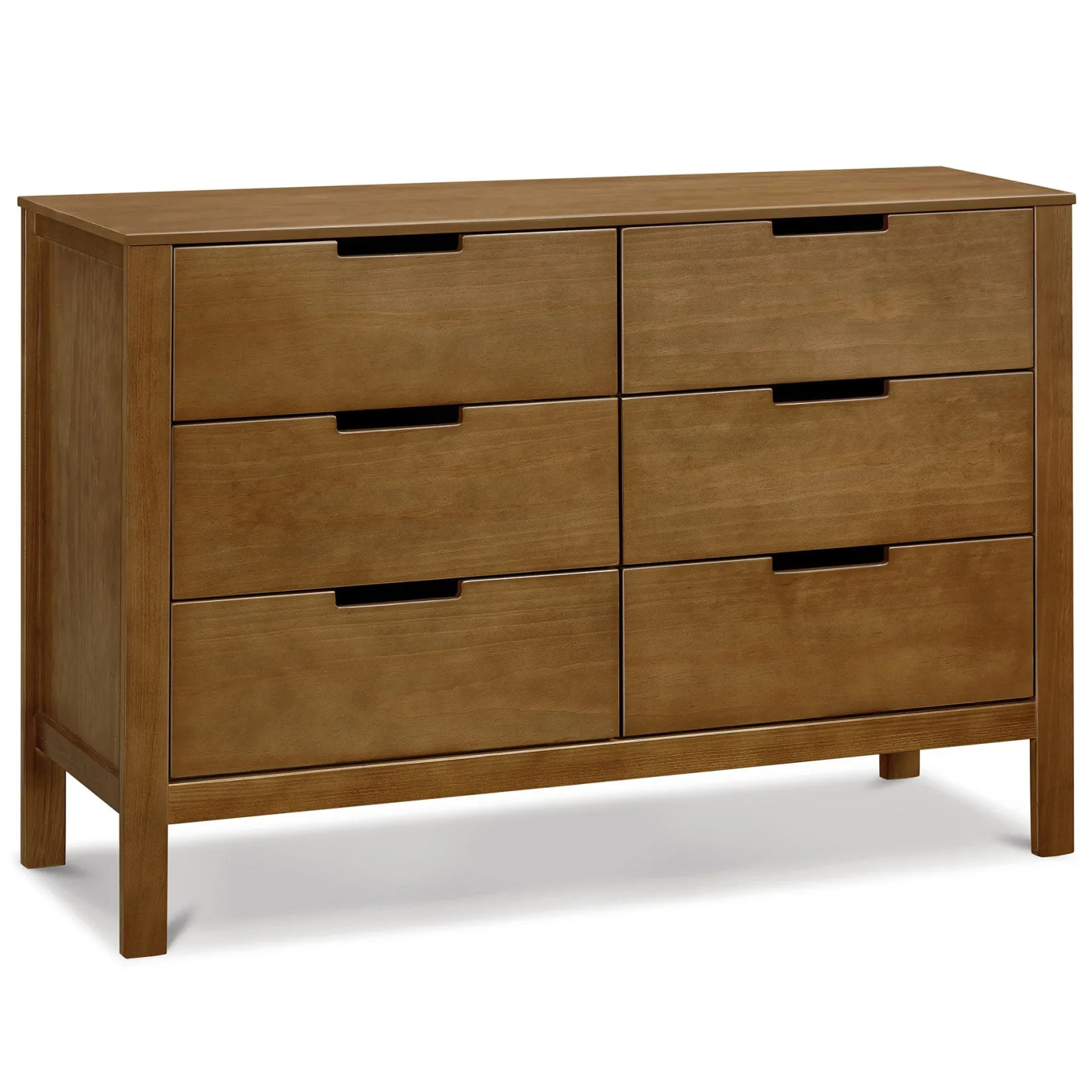Storage Furniture>DaVinci Colby 6-Drawer Double Dresser - Walnut
