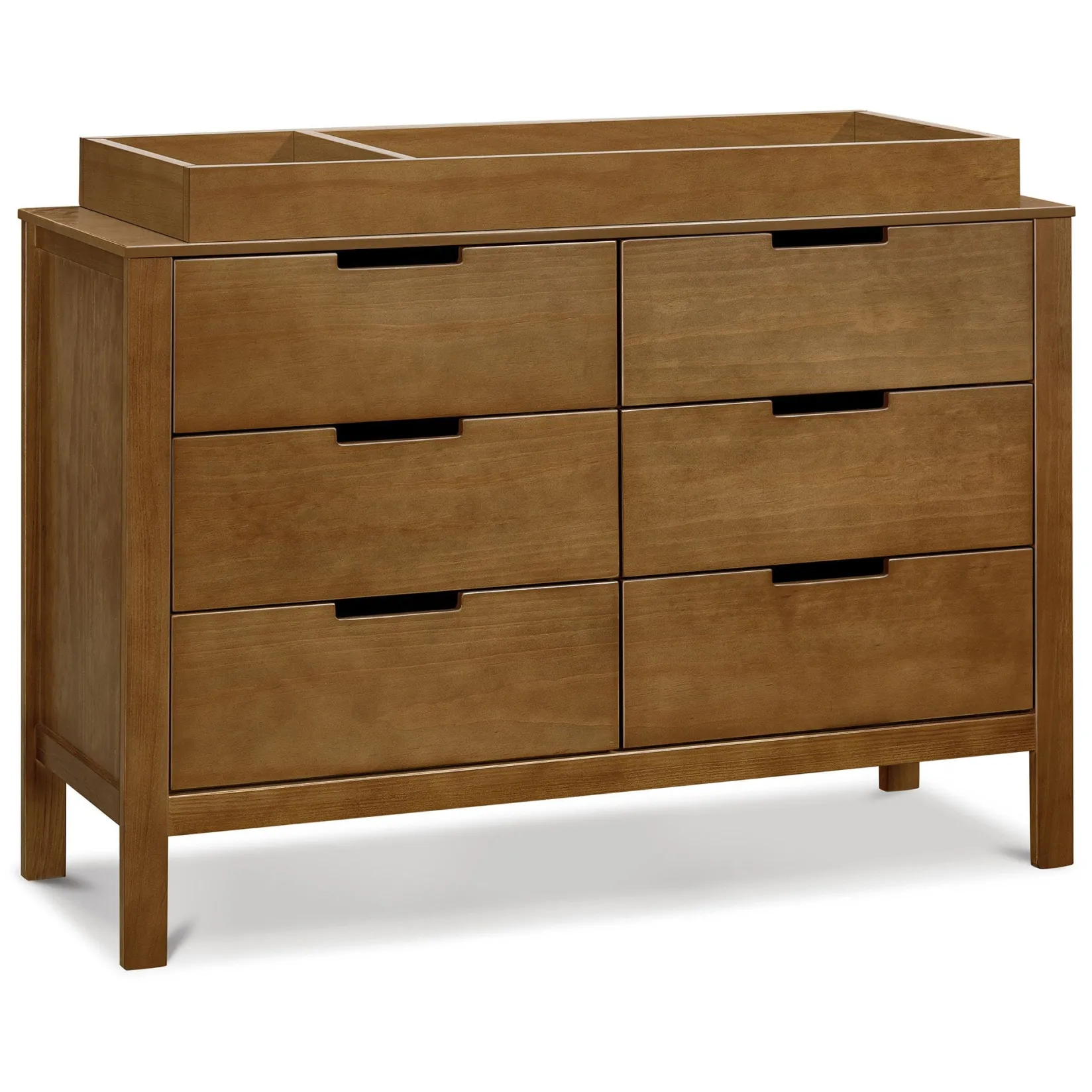 Storage Furniture>DaVinci Colby 6-Drawer Double Dresser - Walnut