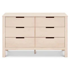 Storage Furniture>DaVinci Colby 6-Drawer Double Dresser - Washed Natural