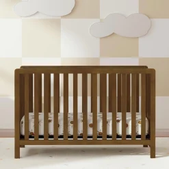 Cribs & Mattresses|Cribs & Mattresses>DaVinci Colby 4-in-1 Convertible Crib - Walnut